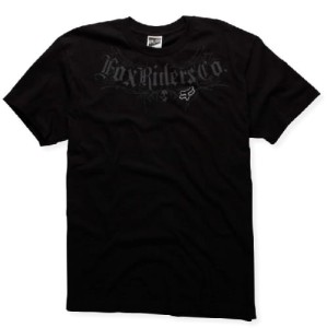 T-SHIRT FOX RIDER black XL
