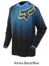 KOSZULKA FOX 360 PRINT VORTEX black/blue S