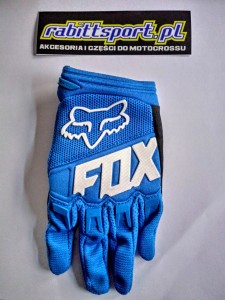 RĘKAWICZKI FOX DIRTPAW KIDS blue YXS-YL