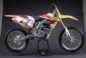 ZESTAW NAKLEJEK RETRO ACCELERATOR TEAM KIT RMZ 250 (07-09)