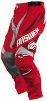 SPODNIE ANSWER ALPHA red