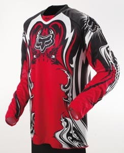 KOSZULKA FOX ENCORE II black/red rozm.S