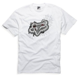 T-SHIRT FOX SEWEGE 09 white