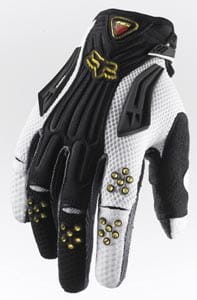 RĘKAWICZKI FOX FLEXAIR  white/black  roz.M