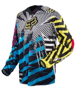KOSZULKA FOX 360 SE EXPLOSION blue/yellow rozm. M,XL