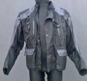 KURTKA ENDURO RIDER black/grey