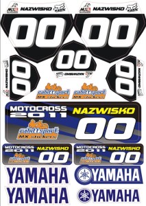PAKIET NAKLEJEK YAMAHA