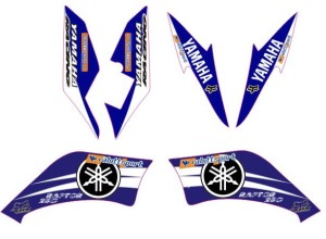 NAKLEJKI R.S. TEAM YAMAHA RAPTOR 250 (07)