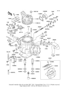 SZPILKI CYLINDROWE KX125 (98-02) KX250 (98-04)