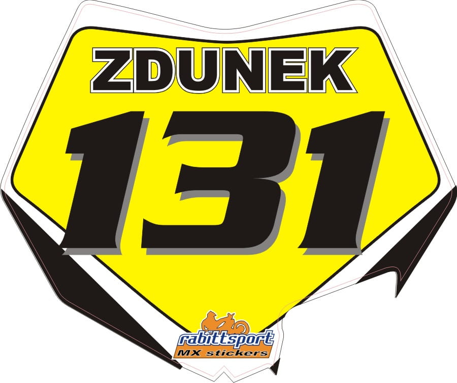 NAKLEJKA NA TABLICE PRZEDNIA (TBP4312)