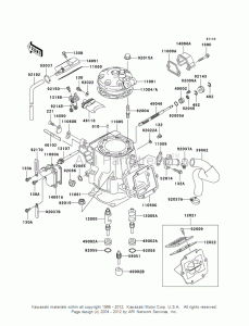 MEMBRANA KOMPLETNA KX 250 03-04 ORYG.
