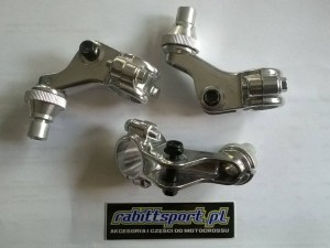 UCHWYT SPRZĘGŁA YZ+F 00-... silver