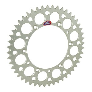 ZĘBATKA TYLNA RENTHAL SUZUKI 49 silver