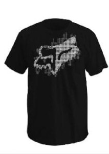 T-SHIRT FOX DIGI ANGLE black  M,