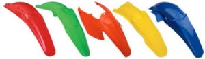 BŁOTNIK TYLNY POLISPORT YZF 250/450 (06-07) czarny