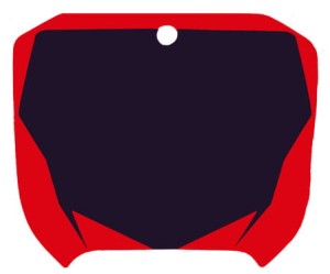 TŁA STARTOWE FLU DESIGNS CR 125/250F (04-07) black/red