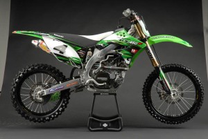 ZESTAW NAKLEJEK PAINT TEAM KIT KXF 250 (09-10)