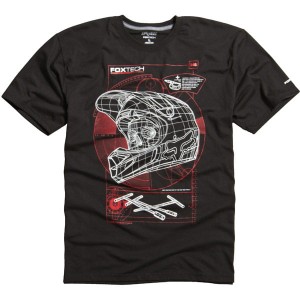 T-SHIRT FOX TERMINAL GUAGE TECH rozm.M,L black