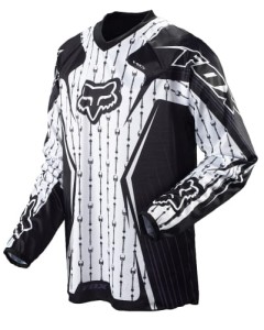 KOSZULKA FOX HC PRINT 09 white/black
