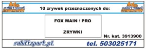 ZRYWKI DO GOGLI FOX Main 10stk