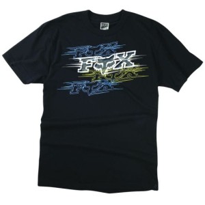 T-SHIRT FOX TWO EDGED 09 black