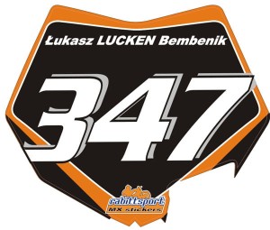 NAKLEJKA NA TABLICE PRZEDNIA (TBP0210)