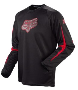 KOSZULKA FOX SHORTCUT red/black