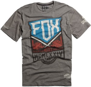 T-SHIRT FOX OPEN CONTROL PREMIUM grey