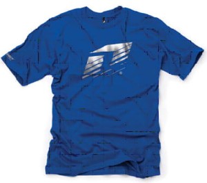 T-SHIRT ONE BLING 09 blue