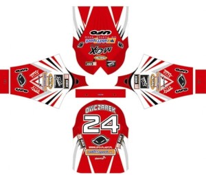 KOSZULKA FIRMOWA R.S.TEAM 08 red