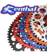 ZĘBATKA TYŁ RENTHAL YZ+F 99-.. 49T niebieska