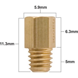 DYSZA GŁÓWNA KEIHEIN/MIKUNI KRÓTKA 11,3 mm rozm.160