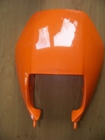 OSŁONA PRZEDNIEJ LAMPY KTM LC4 ORYGINAŁ orange