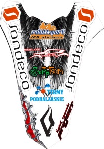 NAKLEJKA NA BŁOTNIK TYLNY (BLT2312)