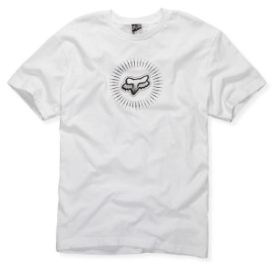 T-SHIRT FOX FLIGHT CREST  white XL
