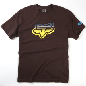 T-SHIRT FOX REFORMAT dark brown XL