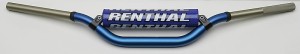 KIEROWNICA RENTHAL TWINWALL R.CARMICHAEL HIGH 28,6 mm niebieska