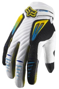 RĘKAWICZKI FOX PLATINUM 10 blue/yellow