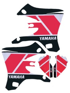 NAKLEJKI NA NAWIEWY YZ 125/250 (03-05)
