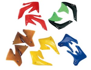 OSŁONY CHŁODNICY POLISPORT YZF 250/450 (06-07) białe