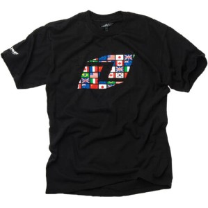 T-SHIRT ONE WORLD WIDE 09 black