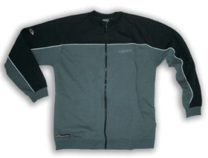 BLUZA ROZPINANA UFO black/grey